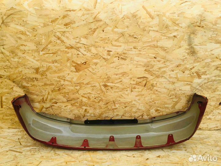 Бампер задний Toyota Curren T200 Красныйцарапины