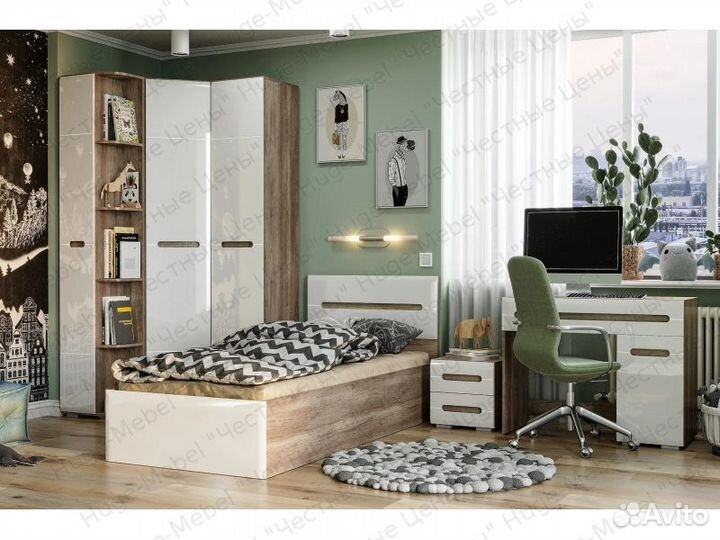 Детская мебель. Комплект новой детской