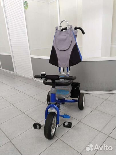 Детский велосипед с ручкой управления бу