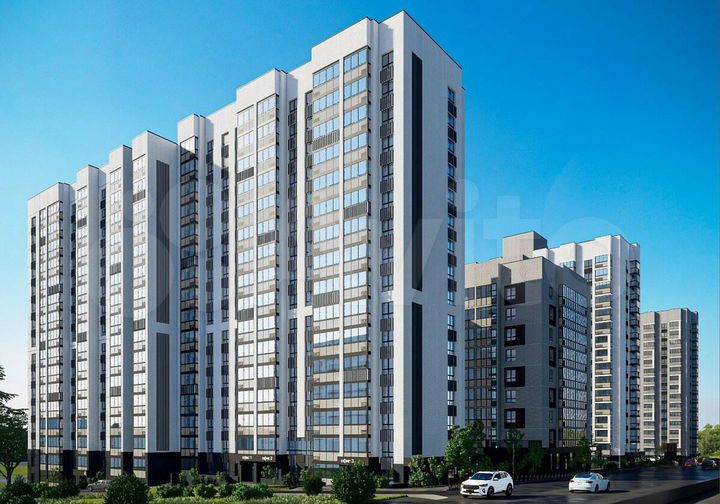 2-к. квартира, 49,9 м², 11/16 эт.