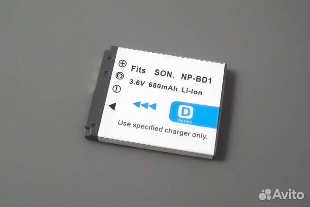 Аккумулятор fujimi sony np-bd-1/fd-1