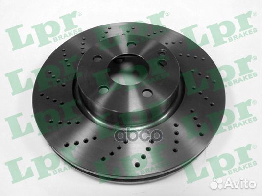 Диск Тормозной Mercedes W204 07/W212 09- Sport