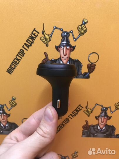 Автомобильное зарядное устройство с BT V5.0 и FM