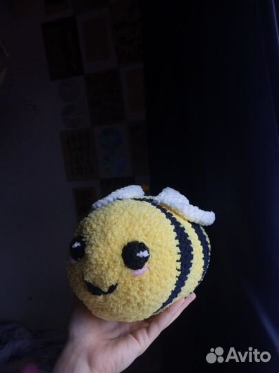 Мягкая игрушка пчела