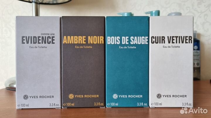 Мужская туалетная вода Yves Rocher