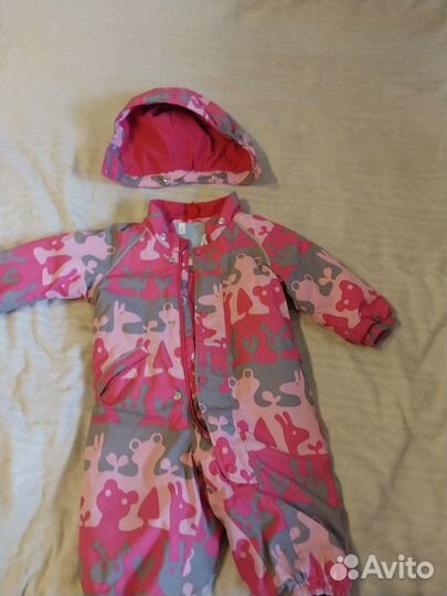 Зимний комбинезон reima 74-86 для девочки