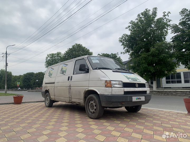 Volkswagen Transporter 2.4 МТ, 1993, 300 000 км