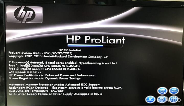 Сервер HP DL380 G6 32Gb 2U 470065-081