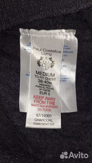 Свитер на подростка Paul Costelloe или xs шерсть