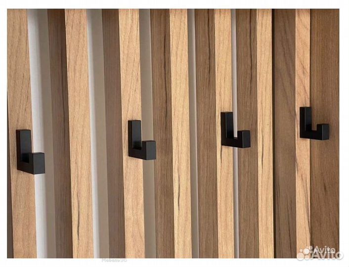 Прихожая Бери дуб крафт золотой/белое дерево