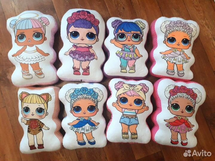 Объёмные Куклы подушки