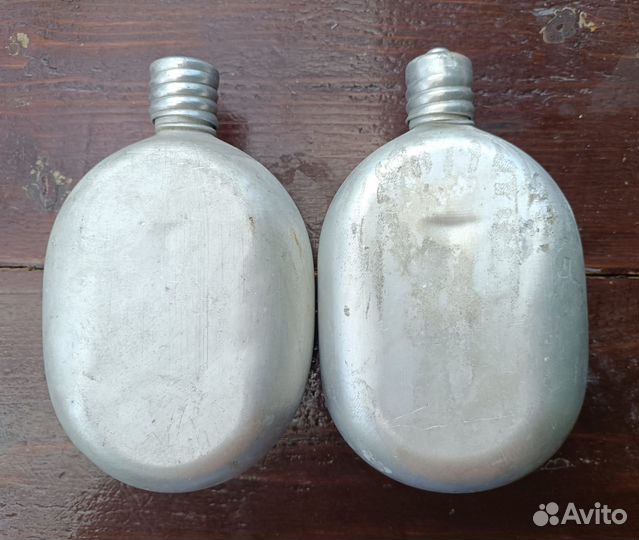 Фляжка СССР алюминиевая