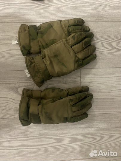 Перчатки военные (зимние) расцветки мох новые