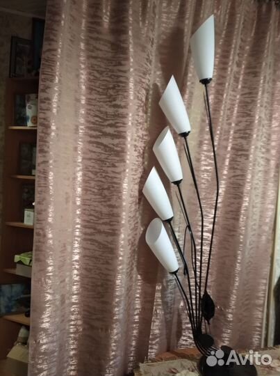 Торшер напольный бу