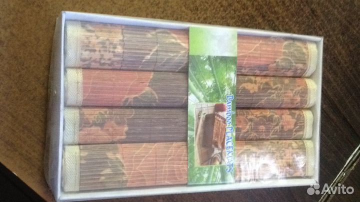 Набор бамбуковых ковриков