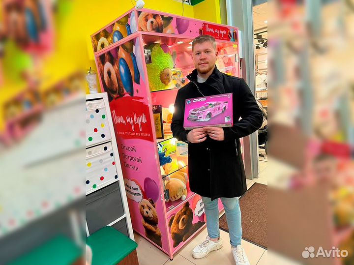 Готовый бизнес вендинговый аппарат игрушек