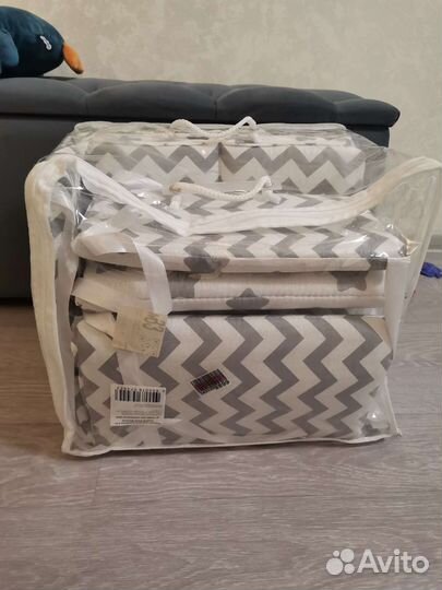 Новые бортики в детскую кроватку