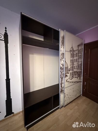 Шкаф-купе венге 220x210x55