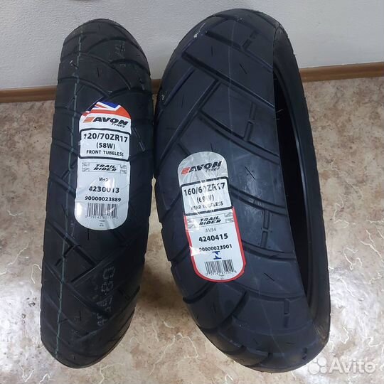Мотошины 120 70 17 Avon Trailrider