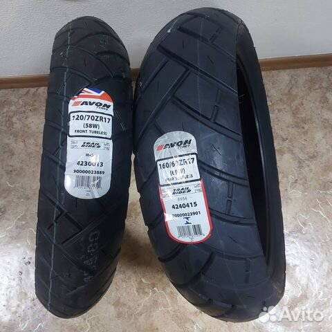 Мотошины 120 70 17 Avon Trailrider