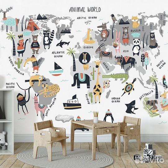 Детские фотообои 