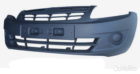 Бампер ваз-2190 передний С решеткой Гранта