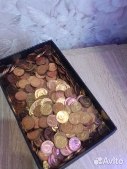 Монеты СССР,достоинством 1 копейка,1991 года