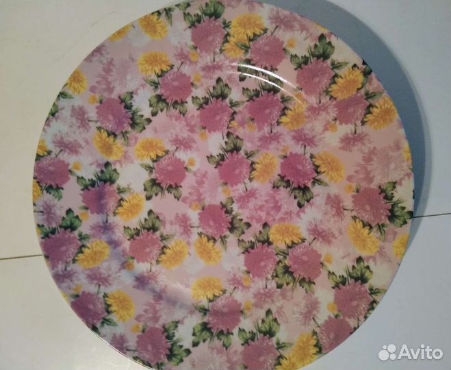 Большая тарелка, блюдо, тортовница