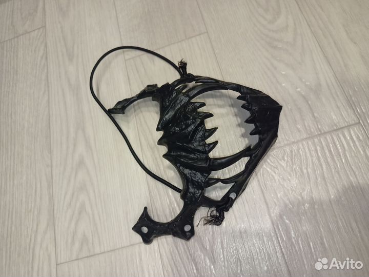 Маска черного костяного дракона