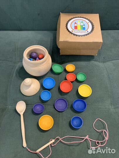 Деревянные игры для малышей