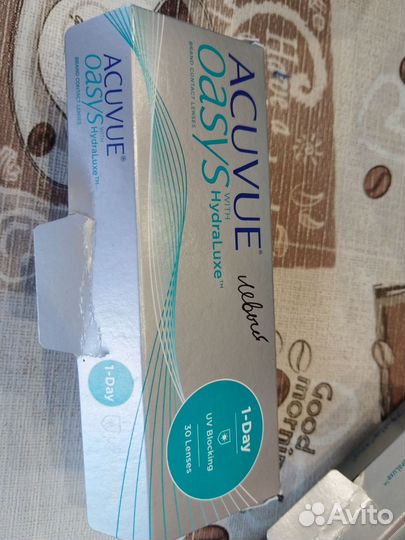 Линзы acuvue oasys 1,25