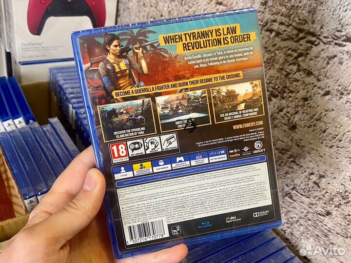 Far Cry 6 PS4/PS5 (новые) озвучка