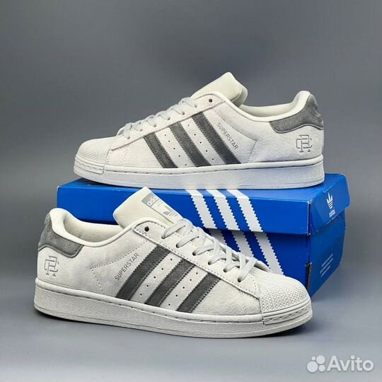 Мужские кроссовки Adidas Superstar White