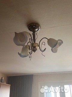 Люстра потолочная бу