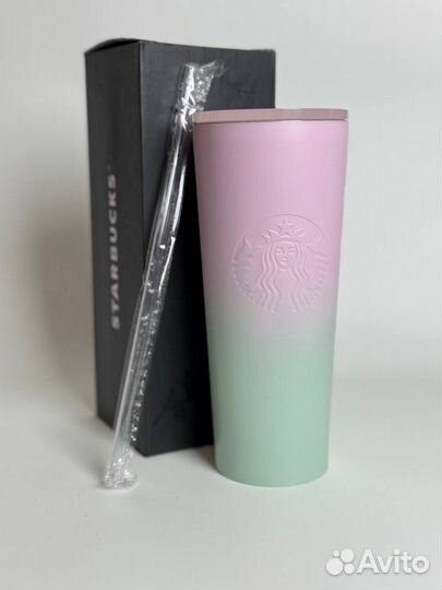 Стакан starbucks градиент