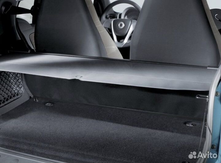 Шторка багажника с сеткой smart fortwo 451