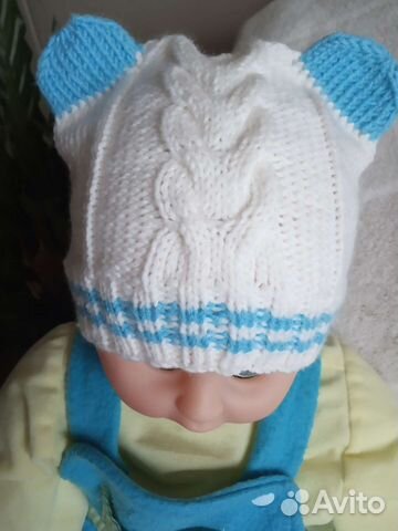 Красивый, вязанный комплект для малыша