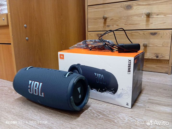 Колонка jbl extreme 3 синия GG