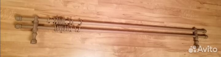 Гардина 2-рядная для штор 1,9 м