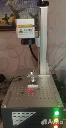 Продам станок для лазерной гравировки Raycus 30W