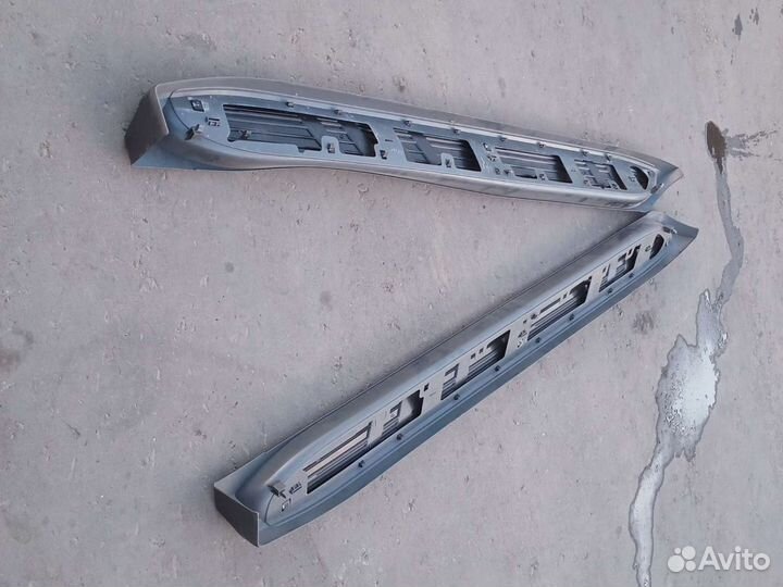 Накладка подножки тойота Ленд Крузер прадо 120