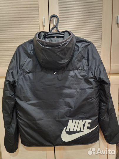 Куртка весенняя nike двухсторонняя