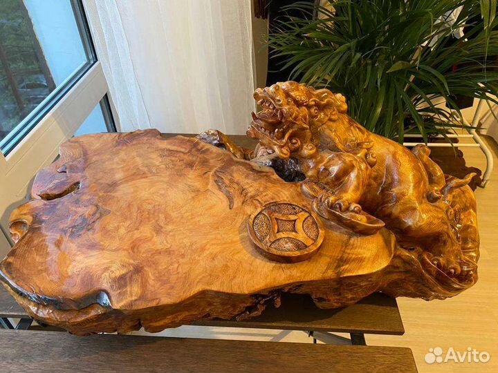 Подставка, чабань из ценного дерева go lu