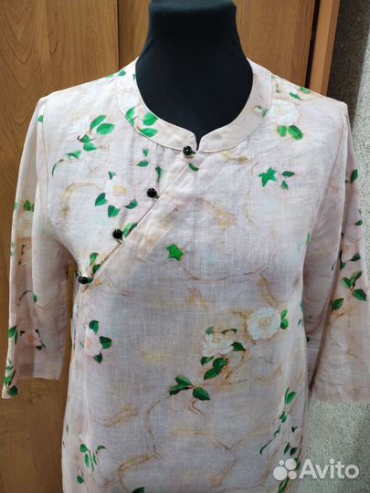 Платье льняное 46-48