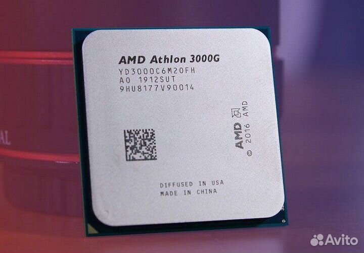 Процессор amd athlon 3000g