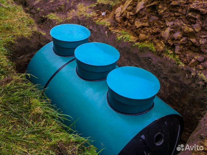 Септик эко Кристалл Даолос 5 без откачки