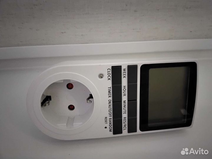 Стиральная машина. Программируемая розетка