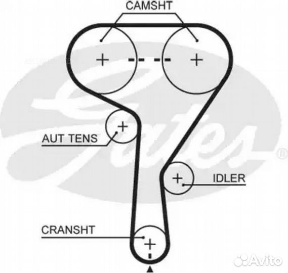 Gates 5603XS Ремень грм