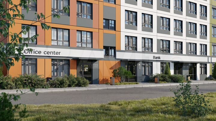 3-к. квартира, 54,2 м², 1/6 эт.