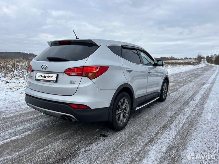 Hyundai Santa Fe 2.2 AT, 2014, 156 300 км